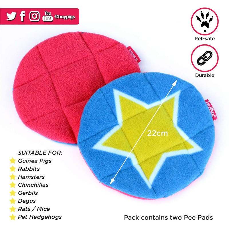 HAYPIGS Guinea Pig Toys and Accessories - Circus Themed Fleece