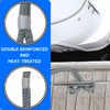 Dock Lines Boat Ropes for Docking 1/2" x15' Double Braided