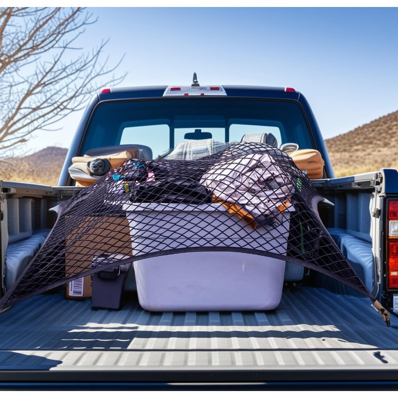 UncleDrew 1.2 x 1.2 m Car Boot Net, Large, Truck