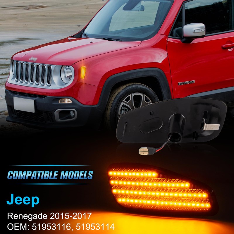 POPMOTORZ LED Side Indicator Indicator Black with Canbus Error Free