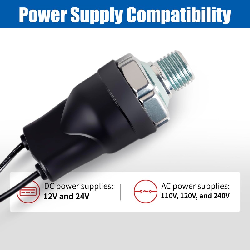 CNWZYMX 120-150 PSI Air Pressure Switch 1/4 NPT Controller for