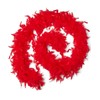 Runesol Feather Boa, red