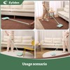 Eyliden X-Large Carpet Sweeper - Quiet Manual Sweeper for Carpets