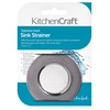 KitchenCraft KCSINK Mesh Sink Strainer / Shower Drain Hair Catcher,