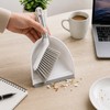 Compact Desktop Broom and Dustpan Set – Portable Cleaning Brush