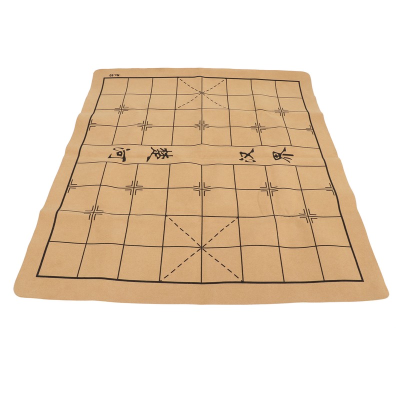 Chinese Chess Board Microfiber Leather Folding Roll Up Chess Board