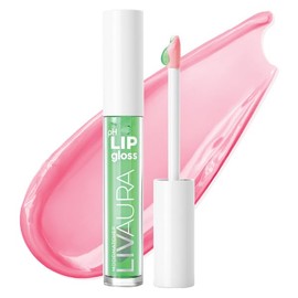 LIVAURA Tinted Lip Gloss for Women, pH Activated Hydrating, Moisturizing, Shiny Lipgloss, Non Sticky LipGloss, Glossy Lip Tint, Lip Shine, Smooth Lip Gloss Hydrating, Made in USA (Alluring Jade)