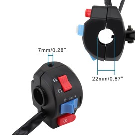 GOOFIT Right Start Switch Assembly Replacement for 50cc 70cc 90cc 110cc 125cc 150cc Scooter Motorcycle