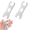 2 PC Pluggable Mounting Tool Key Tensioner Set Aluminium Tool