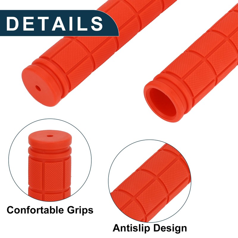 TUCKBOLD Bike Handlebar Grips Covers 120mm Long Soft | Bicycle