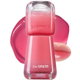 THESAEM THESAEM Saemmy's Ade Shot Tint - Korean Lip Titnt, Water Gel Lip Stain with Plump Glowy Moisturizing Finish, Buildable Radiant Gloss, Long-Lasting Comfort, 0.1 fl.oz. (03 Lychee Chamomile)