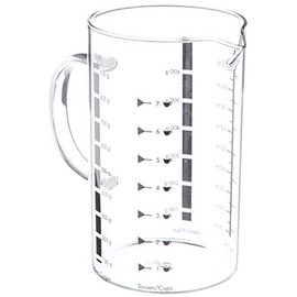 Küchenprofi 912003510 Measuring Cup, Aluminium, Clear
