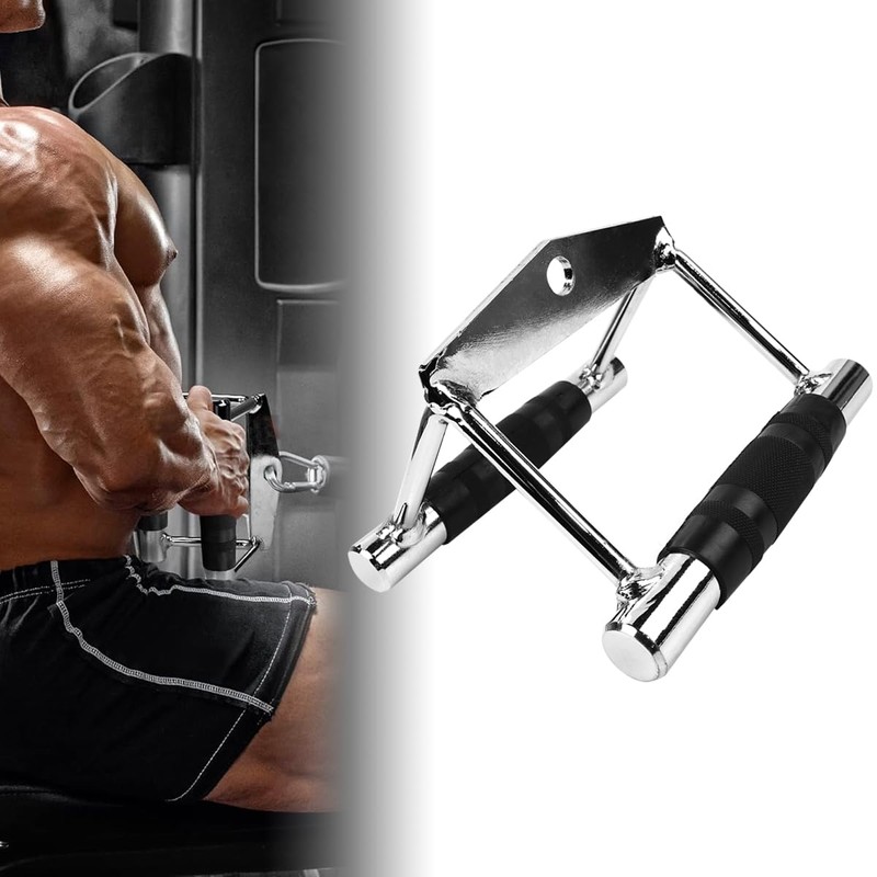 Laroal V-Handle Multi-Function Fitness Equipment Training Grip Bar Stainless Steel