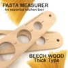 Beech wood Spaghetti Measurer Tool Quick Pasta Measuring Tool,Wood Herb