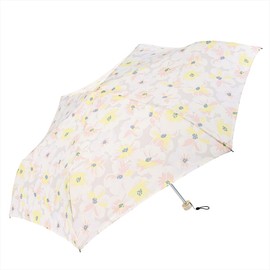 Nifty Colors 1712PK Folding Umbrella, Pale Flower Mini 55