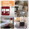 sourcing map Couch Sofa Armrest Organizer Non-Slip Chair Arm Recliner