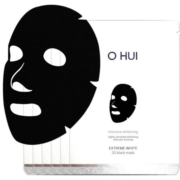 Ohui Extreme White 3D Black Mask 27g x 6 sheets