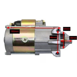 PCC Starter Motor for Honda GX610 GX620 GX670 18HP 20HP 24HP ST21
