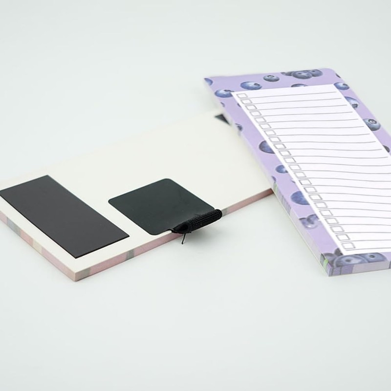 3 Pack Magnetic Shopping List Pad for Fridge, 150 Tear