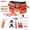 Hi-Spec 16pc Orange Kids Tool Kit Set & Child Size