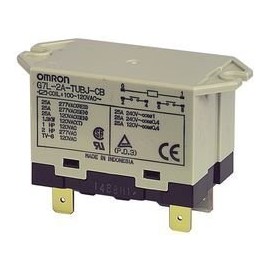 OMRON Electronic Components G7L-1A-TUB-J-CB-AC100/120 Power Relay SPST-NO 120VAC, 30A, Bracket