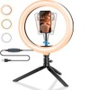 LED Desk Light Dimmable Live Streaming Selfie Tattoo Camera Ring