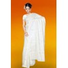 Trendofindia Indian Bollywood Fashion Sari Fabric Ladies Costume Dress White