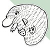 Large 210mm 'Cute Platypus' Permanent Sticker Decal for Cars/Windows/Bins/Walls etc