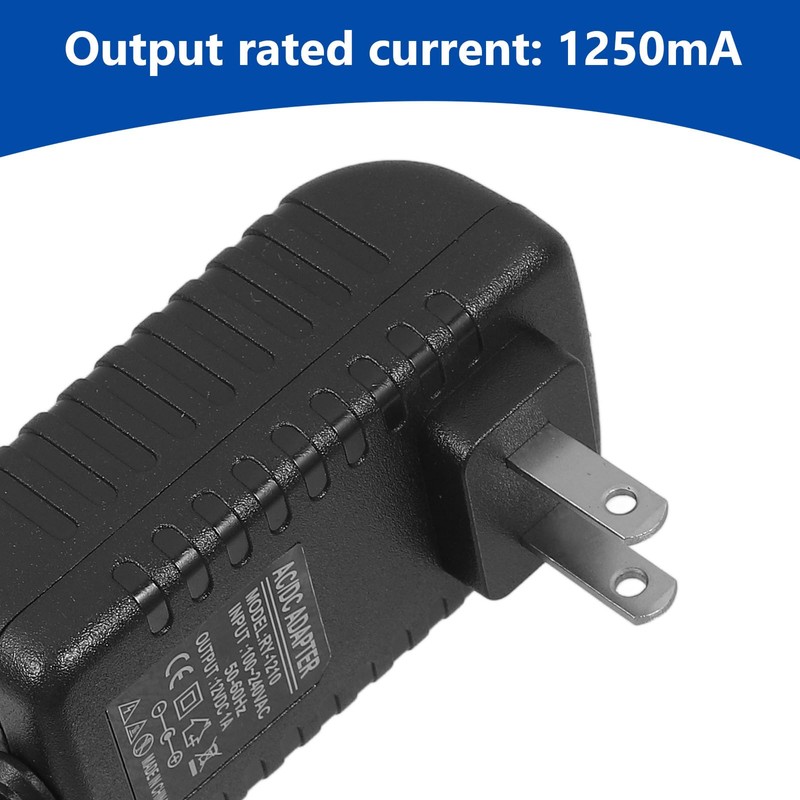 UPKOCH 12V 1A Led Aquarium Light Power Adapter Ac 110V