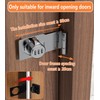 90 Degree Lock, 4.5inch 90 Degree Barn Door Lock Cabinet