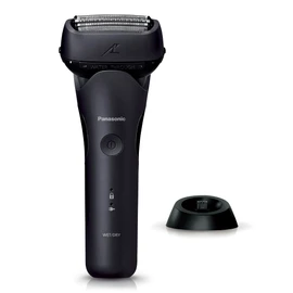 Panasonic ES-L340W-K Men's Shaver Lamb Dash PRO 3-Blade Charging Stand Close Swing Head Black