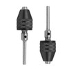 Mesee 2Pcs Mini Keyless Drill Chuck, 0.3-3.4mm Quick Change Chucks