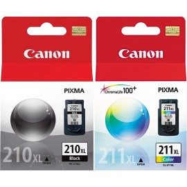 Canon New Genuine Canon PG-210XL CL-211XL Ink Cartridges OP PIXMA iP2700 iP2702 -2PK - Black & Color