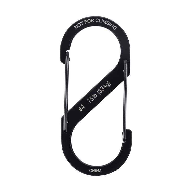 Nite-ize S-Biner Dual Carabiner Stainless Steel #4 S-Biner Dual Carabiner
