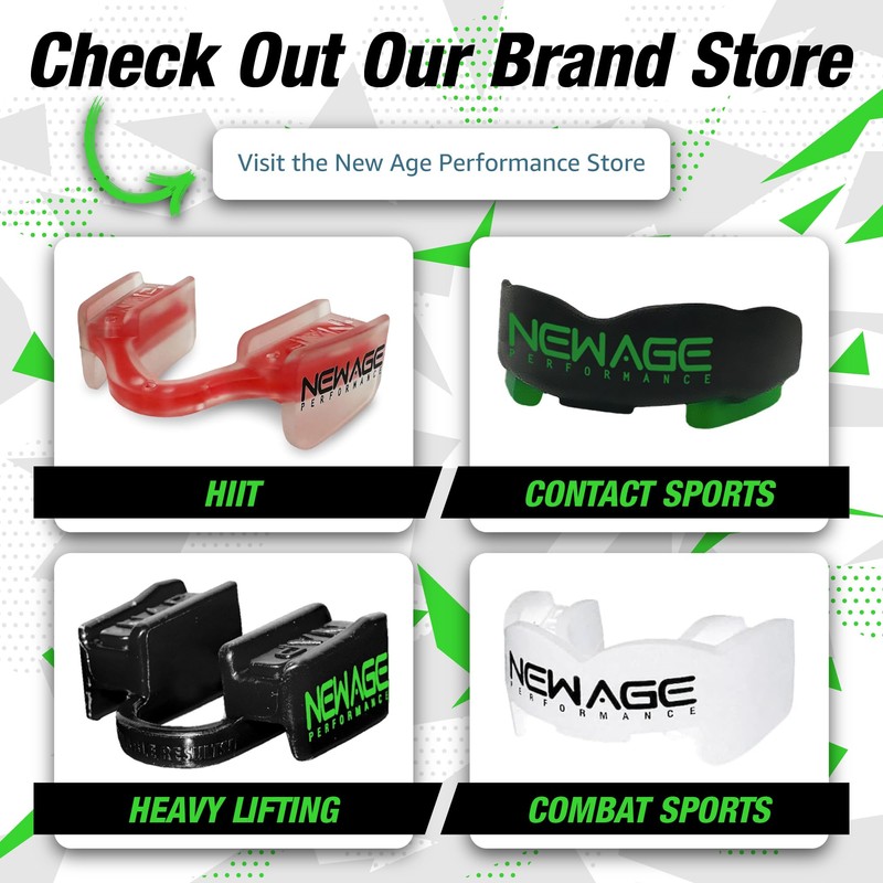 New Age Performance 5DS Universal Fitness Mouthpiece, Increase Athletic Performance