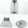 WOONEKY 2pcs Pump Foaming Bottle Reusable Transparent Bubble Maker for