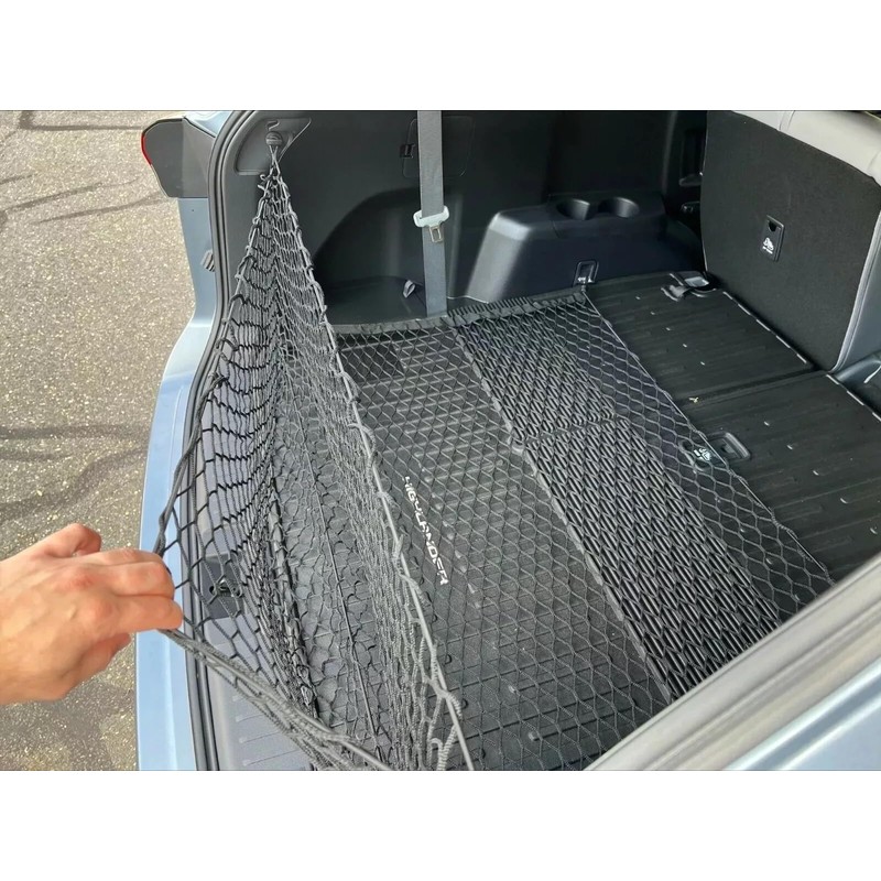 EACCESSORIES EA Trunk Organizer Cargo Nets for Toyota Highlander 2014-2025