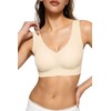 Vertvie Women Seamless Bras No Underwire Push Up Pullover Bras