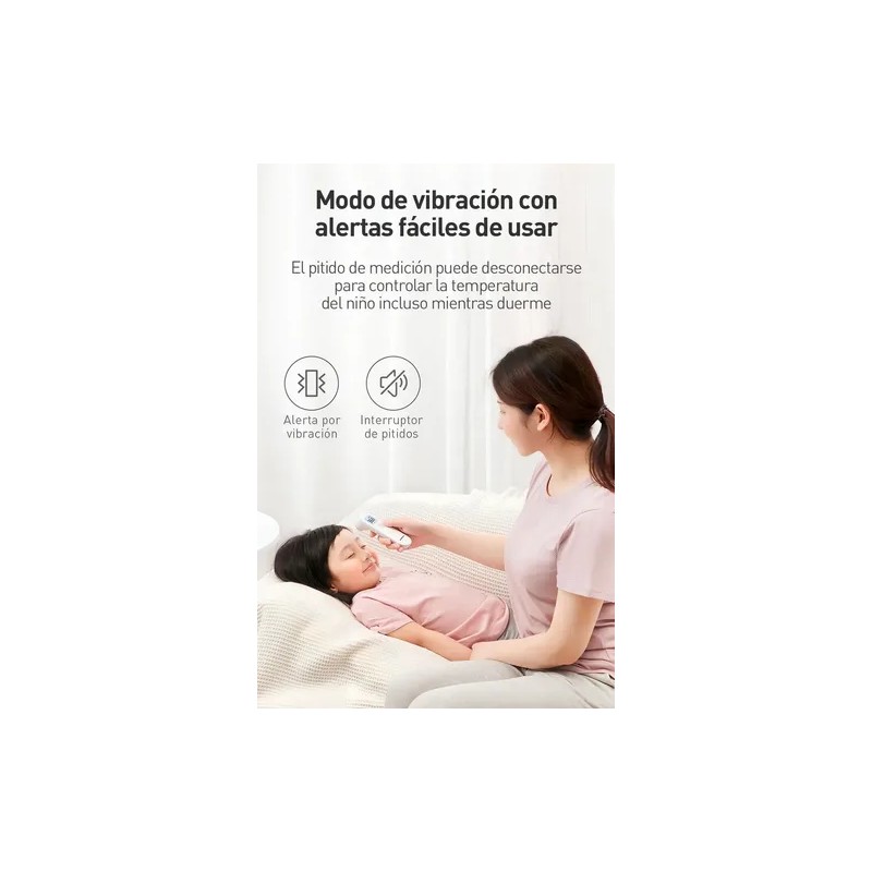 Termómetro Infrarrojo Digital Yuwell YT-1C Sin Contacto Frente Blanco