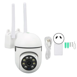 Smart Security Camera Wireless WiFi Indoor Surveillance Camera Infrared Night Vision for Home AU Plug