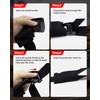 Abahub Soft Roof Rack Pads with 2 Tie Down Straps,