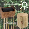 BambooMN Granulated Bamboo Charcoal Odor Absorber Bag in Decorative 4"