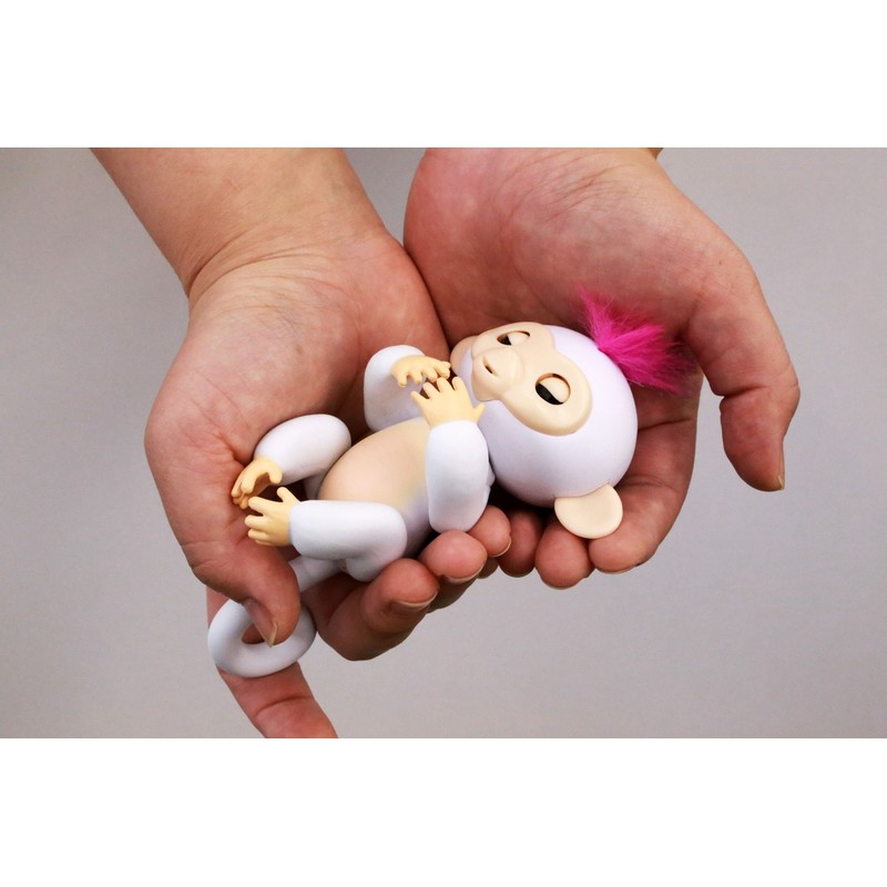 small hand glue monkey hugmine (blue)