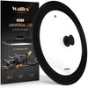 Universal Lid for Pots, Pans and Skillets - Walfos Tempered