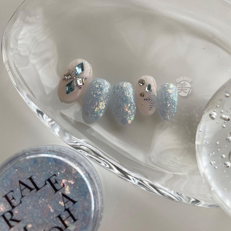 Really strange Real Mystery Real Princess 10g Elsa Glitter Nail