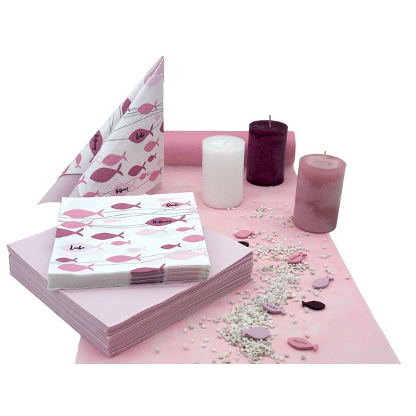 ZauberDeko: Table Decoration Set for 20 People - Communion &