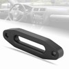6inch Black Aluminum Hawse Fairlead for Synthetic Winch Rope Cable