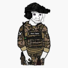 Funny Task Force Doomer Forward Observation Group Cool Meme Design Privateer Group Gift Window Bumper Sticker Decal 5"