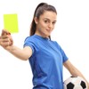 Toyvian 10pcs Professional Referee Cards Soccer Red Cards Yellow Cards