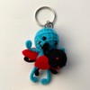Voodoo String Doll Keychain, Design T12